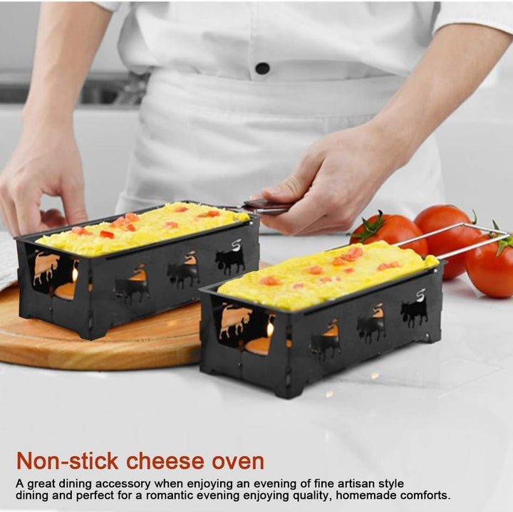 Tragbares Antihaft-Käse-Raclette-Roaster-Backblech-Herd-Set für die Küche zu Hause Grillwerkzeug