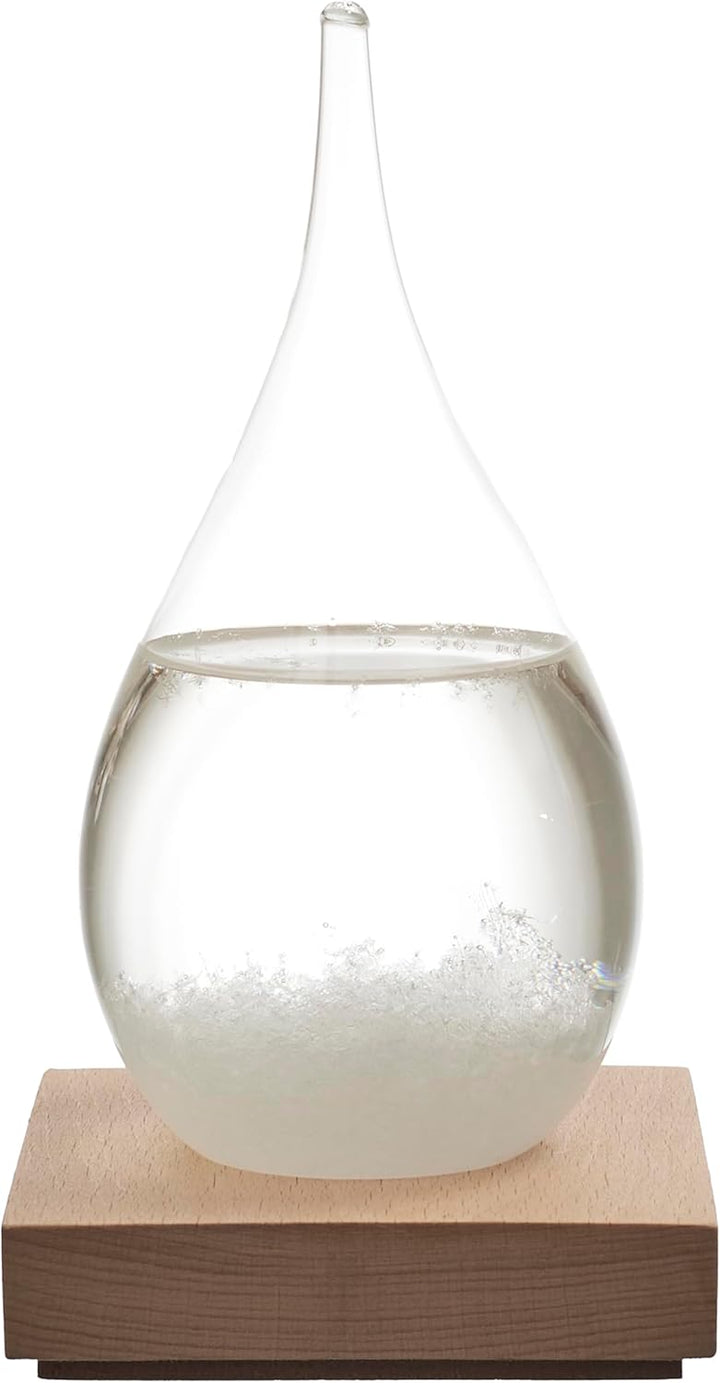 HOME DECO FACTORY, HD0384, Tempest Glass H17 cm - Elegant and Functional Decorative Object, original
