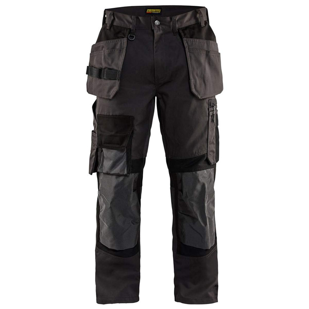 Blakläder Handwerker Arbeitshose mit Stretch 1554 48 Schwarz, 48 Schwarz