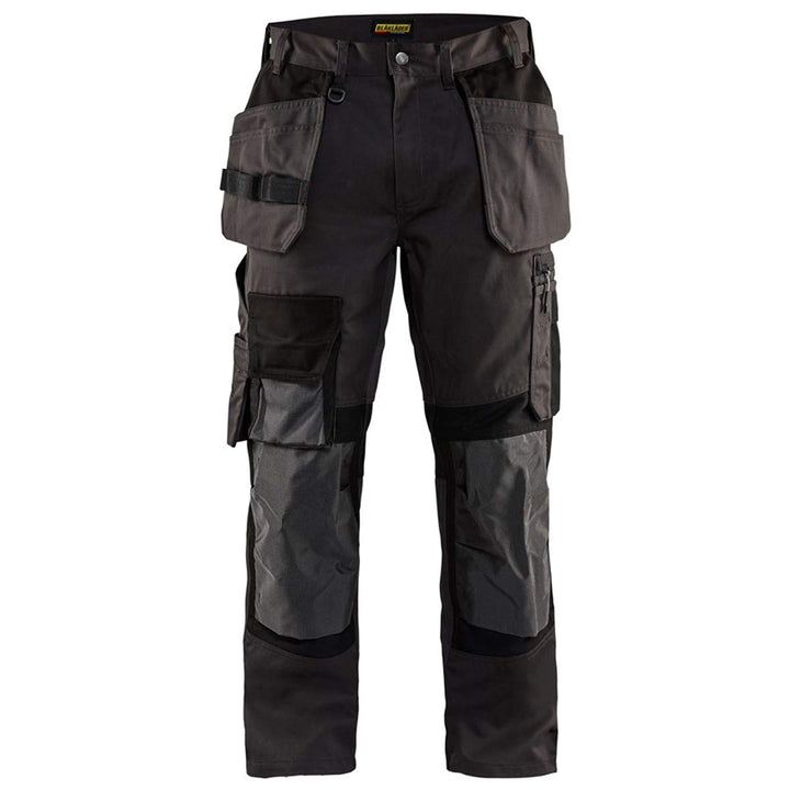Blakläder Handwerker Arbeitshose mit Stretch 1554 48 Schwarz, 48 Schwarz