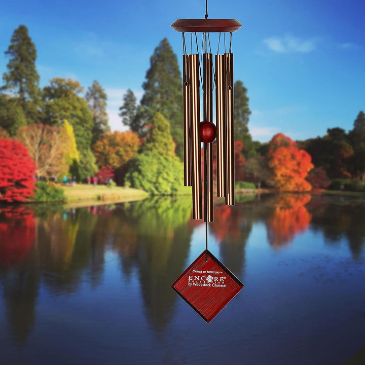 Woodstock Encore Collection Windspiel Chimes of Mercury, bronze Bronze 35,6 cm, Bronze 35,6 cm
