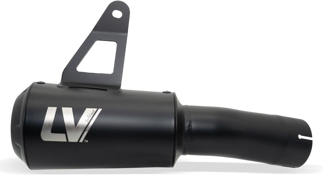 Endschalldämpfer LeoVince SLIP-ON SBK LV-10 FULL BLACK, Edelstahl schwarz, mit Zulassung für BMW S 1