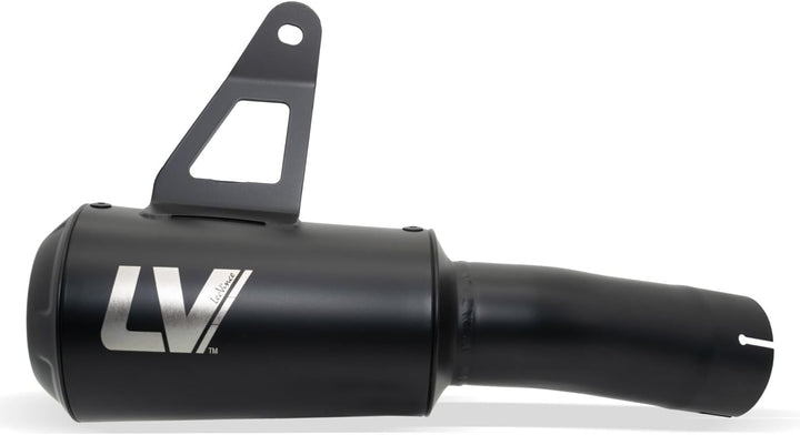 Endschalldämpfer LeoVince SLIP-ON SBK LV-10 FULL BLACK, Edelstahl schwarz, mit Zulassung für BMW S 1