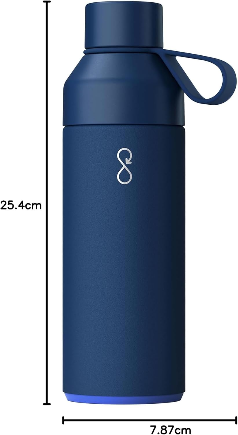 Ocean Bottle - Wiederverwendbare Wasserflasche aus recyceltem Edelstahl - umweltfreundlich & wiederv