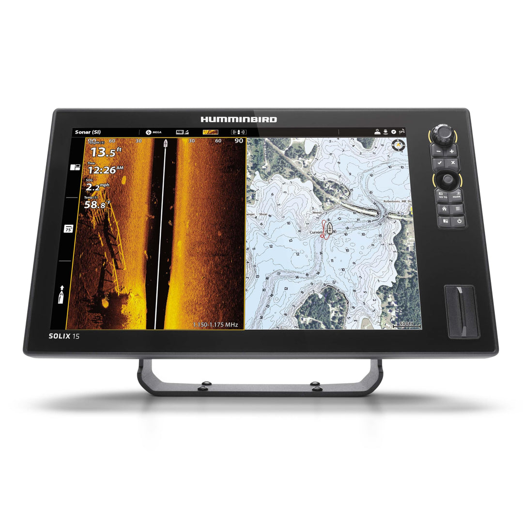 HUMMINBIRD Unisex-Adult NS-770 SOLIX 15 Chirp MEGA SI+ G3, Black, Standard