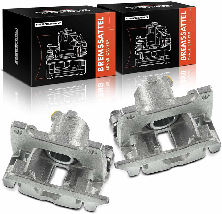 Frankberg 2x Bremssattel Bremszange Vorne Links Rechts Kompatibel mit Fortwo Cabrio 451 2008-2014 Fo