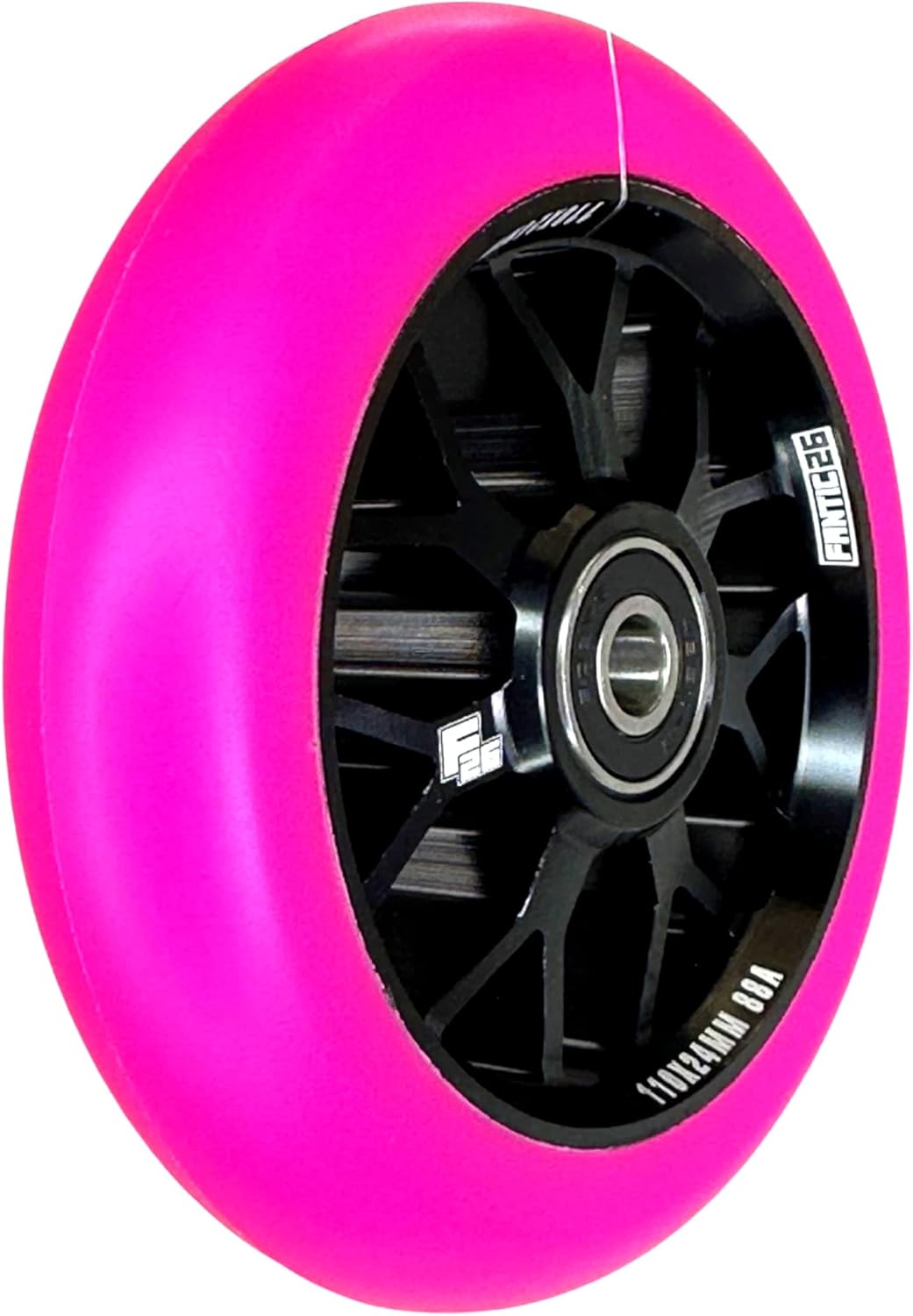Fantic26 Spy7 Stunt Scooter Rolle I Trick I Tret I Kinder I Roller I Wheel I 110mm I ABEC 11 I Schne