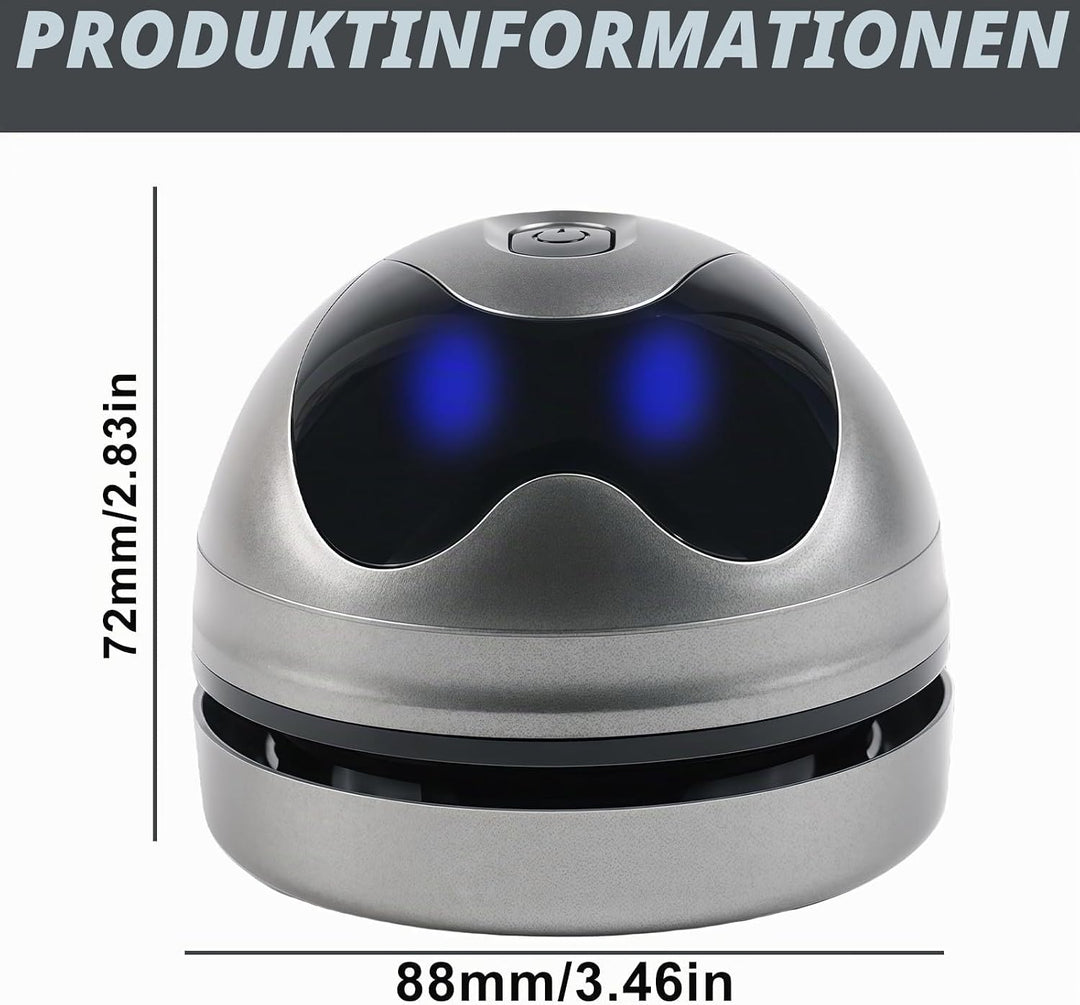 Tischstaubsauger: USB Wiederaufladbar Mini Staubsauger, Tragbar Kabellos Tisch Staubsauger mit 120 M