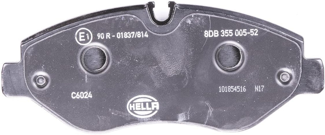 HELLA PAGID 8DB 355 005-521 Bremsbelagsatz - C6024 - Dicke/Stärke: 20.9mm - Bremssystem: Brembo PF 2