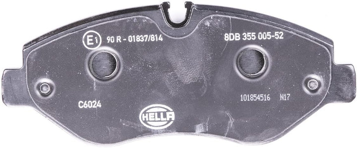HELLA PAGID 8DB 355 005-521 Bremsbelagsatz - C6024 - Dicke/Stärke: 20.9mm - Bremssystem: Brembo PF 2