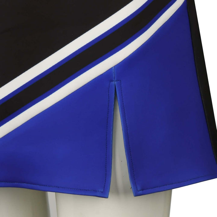 LIKUNGOU Damen Ravens Basketball Cheerleader Kostüm Cheerleading Uniform Varsity High School Cosplay