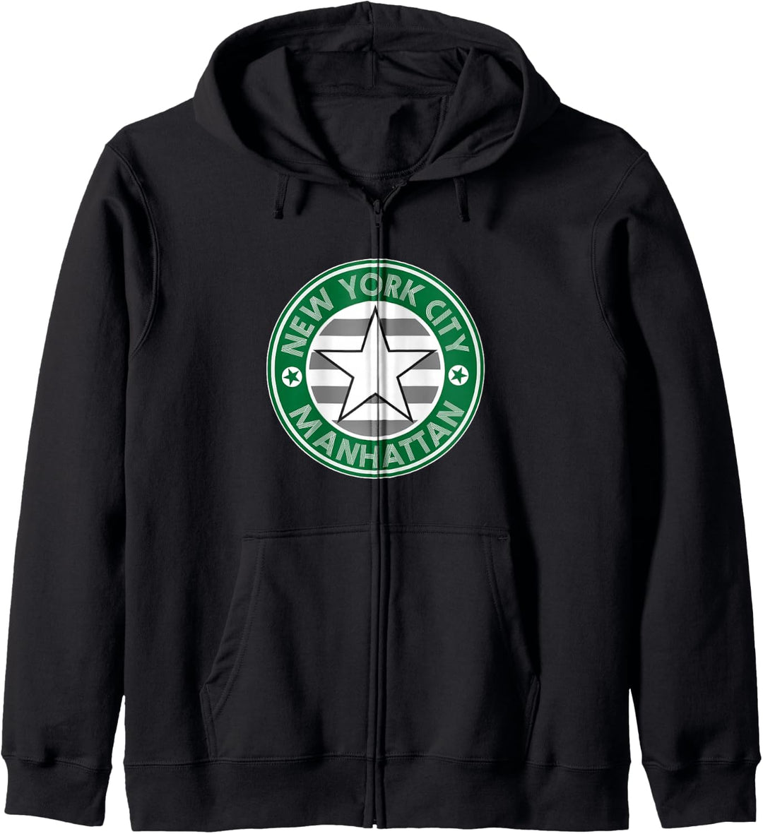 New York City Manhattan NYC USA United States Skater-Outfit Kapuzenjacke