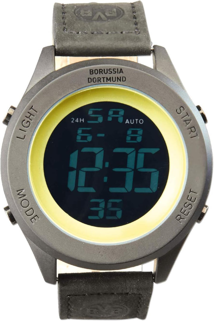 Borussia Dortmund BVB-Digital-Armbanduhr,