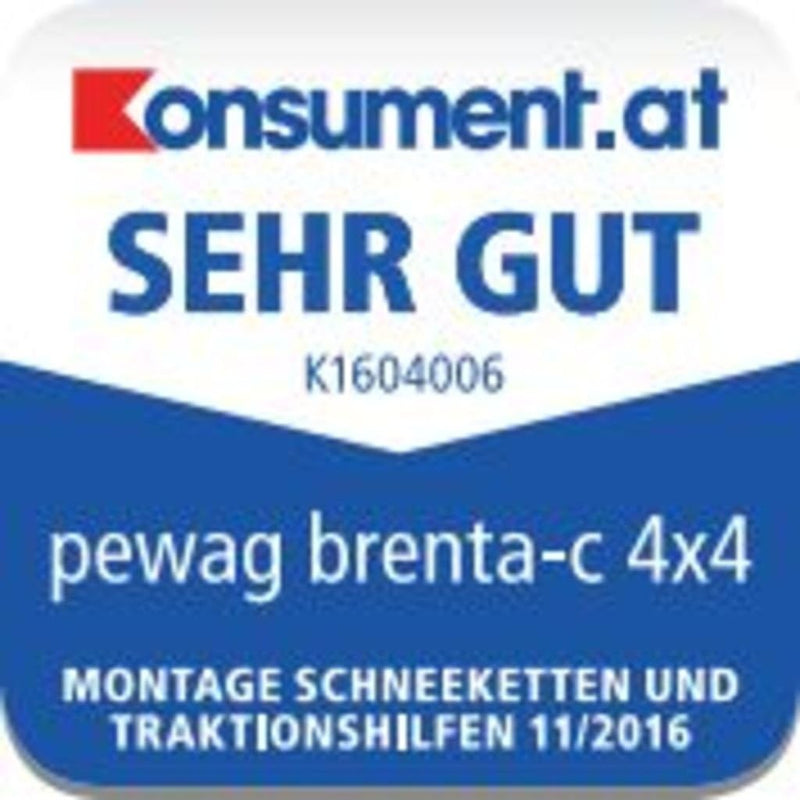 pewag Schneeketten 07971 brenta-C 4x4 XMR 69V , 1 Paar XMR 69V Single, XMR 69V Single