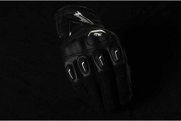 Furygan Men's Volt MOTORRADHANDSCHUHE M Schwarz-weiss, M Schwarz-weiss