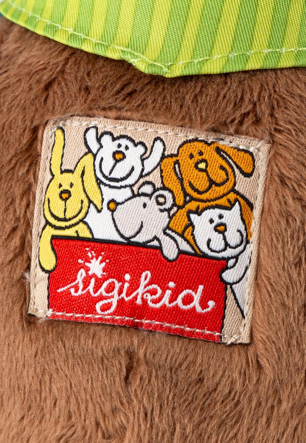 SIGIKID 42380 Mini-Spieluhr Fuchs Musik Mädchen und Jungen Babyspielzeug empfohlen ab Geburt blau/br