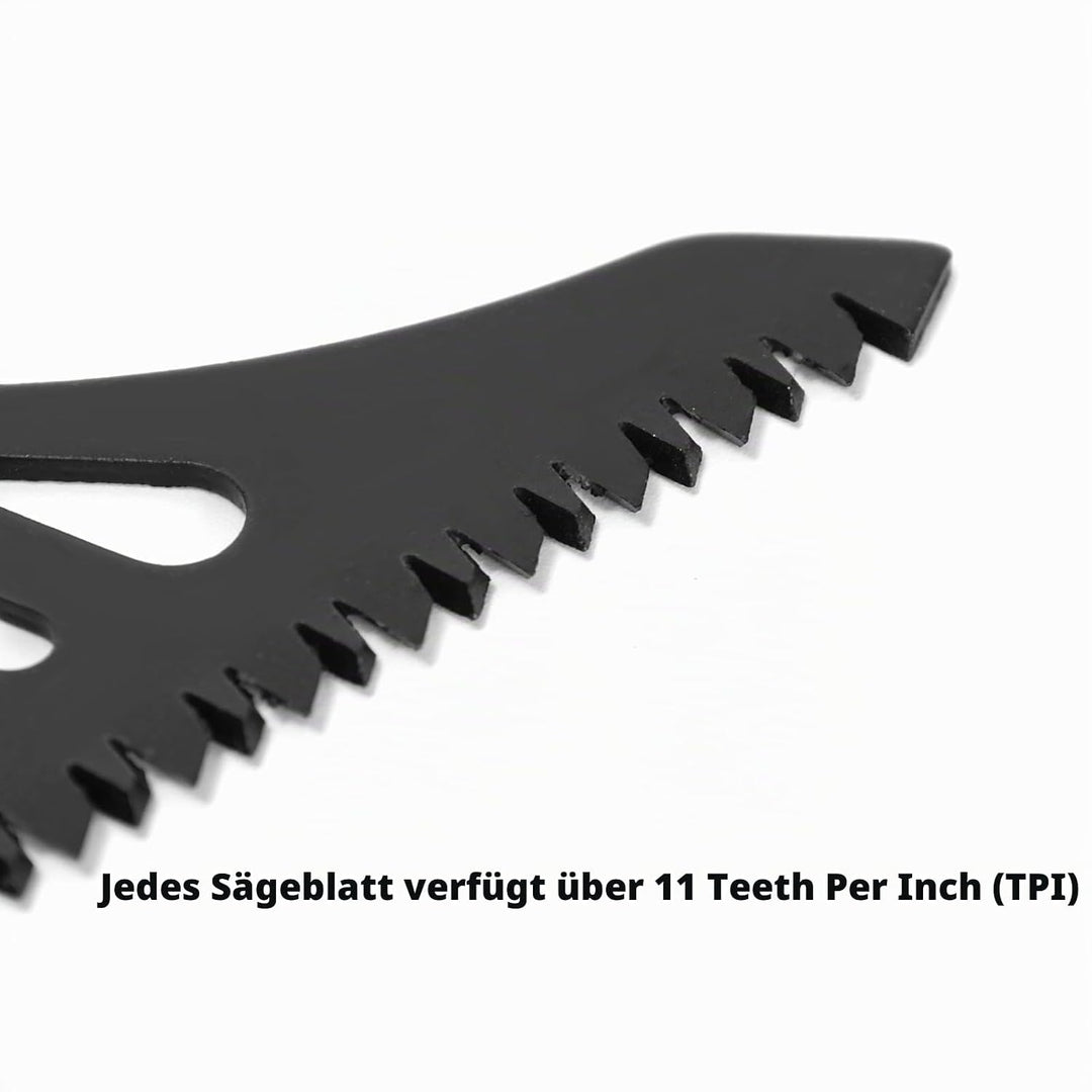 Ruimou 5 Stück T-Schaft Stichsägeblätter Kompatibel mit BoschT142HB Kompatibel mit Dewalt (11 TPI)