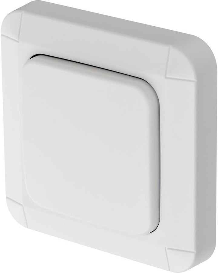 Brennenstuhl BrematicPRO Smart Home Wandschalter für innen und aussen (Funk-Wandtaster zum Kleben od