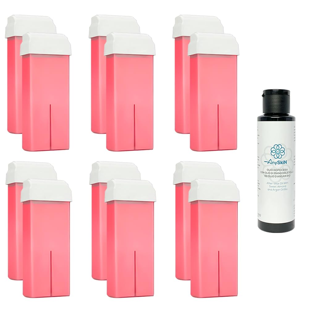 Roll-on Enthaarungswachs mit Fettlöslichkeit, 100 ml, Nachfüllpackung für Handstück, Wachserhitzer,
