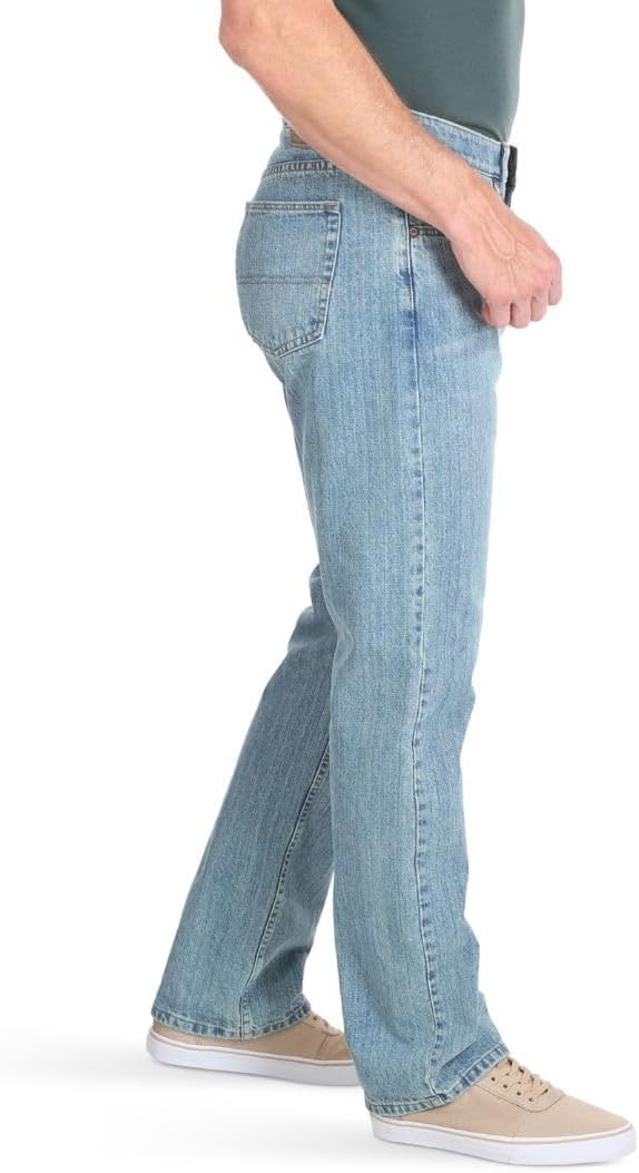 Wrangler Authentics Herren Big & Tall Classic Comfort-Waist Jeans 29W / 30L Blau - Chalk Blue, 29W /