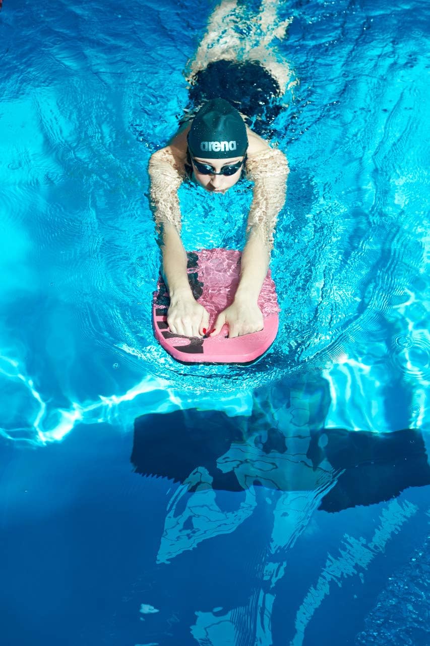arena Kickboard Swim Board, Schwimmbad-Trainingszubehör, Schwimmbrett mit Vorgeformten Öffnungen, Me