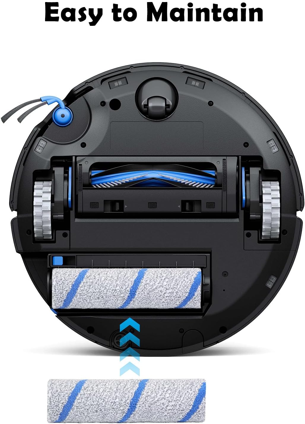 Antibakterielle Wischwalze für Ecovacs Deebot X11 PRO OMNI/X11 OmniCyclone, X9 PRO Omni/X8 PRO OMNI/
