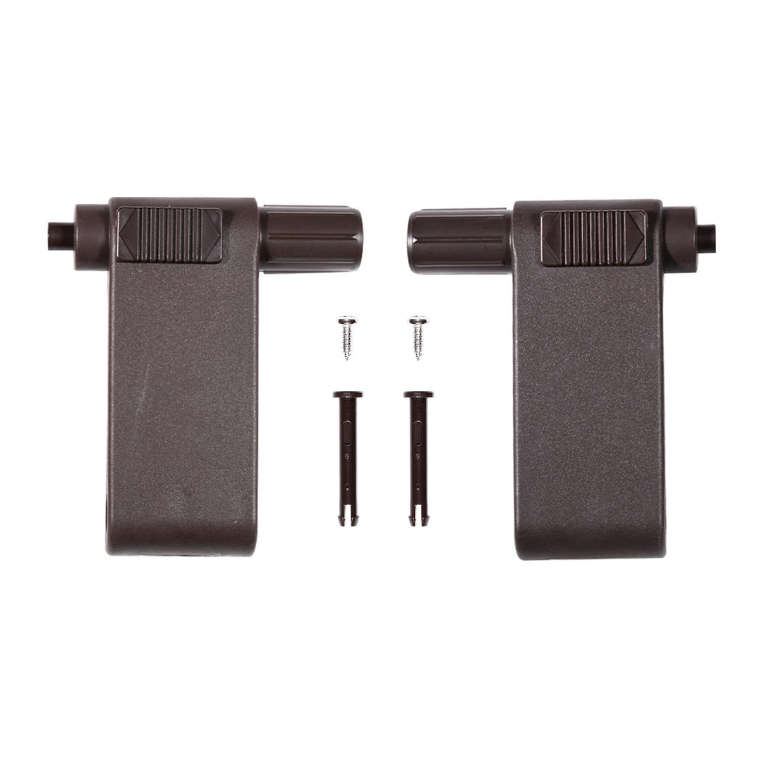 Dachfenster Griffhebel Set AF/BA 2skt Ersatzteil Kompatibel mit Braas Atelier-Fenster Braun