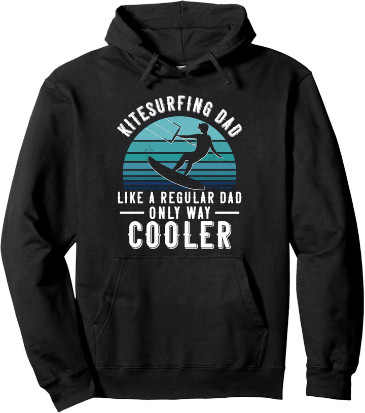 Kitesurfing Dad - Like A Regular Dad Pullover Hoodie