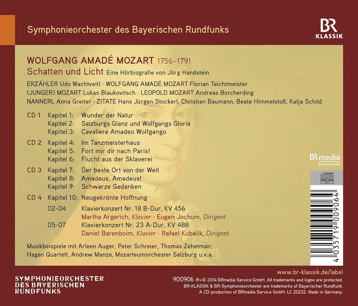 10 Hörbiografien grosser Komponisten [38 CDs], Audio-CD