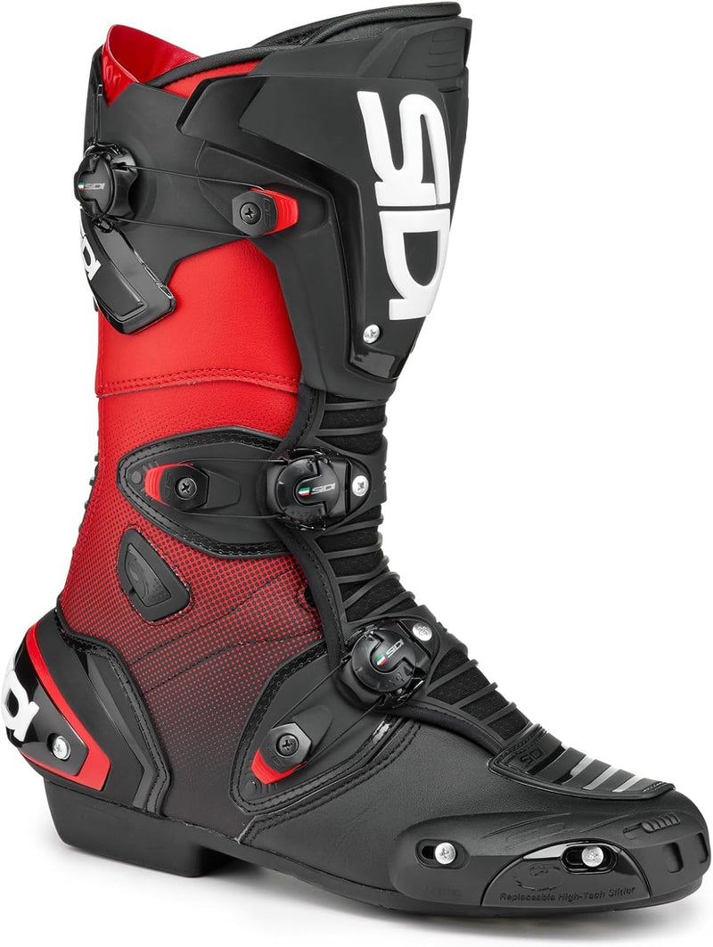 Sidi Herren Mag-1Onroad shoes 39 EU Black Red, 39 EU Black Red