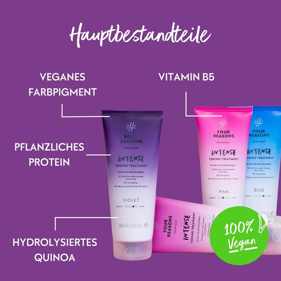 Four Reasons Intensiv-Toning-Behandlung Violet für Vibrierende Ergebnisse - Intensiven Violettton 20