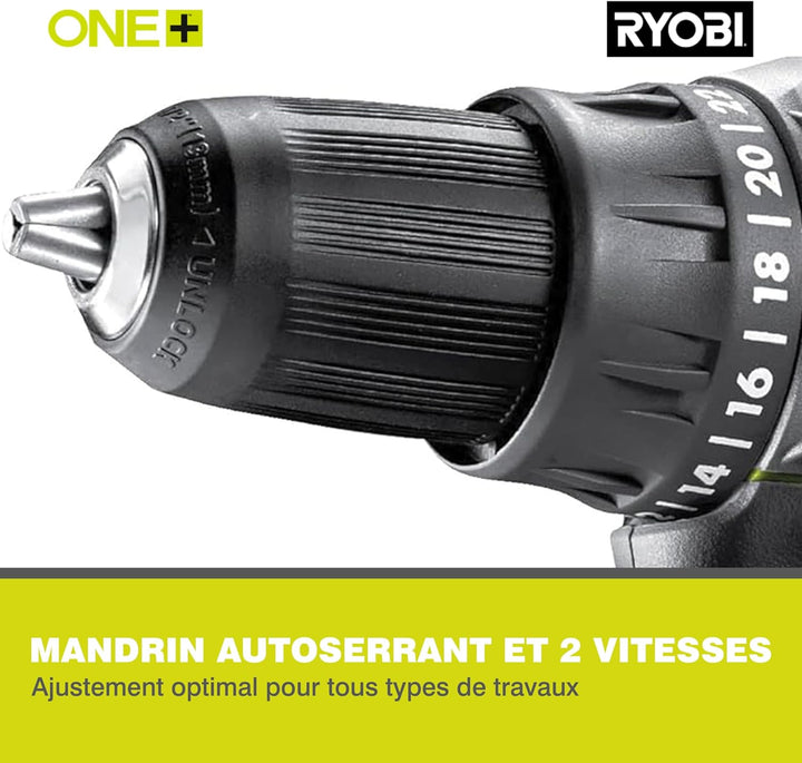 Ryobi 5133003348 R18DD3-220S, 18 V,