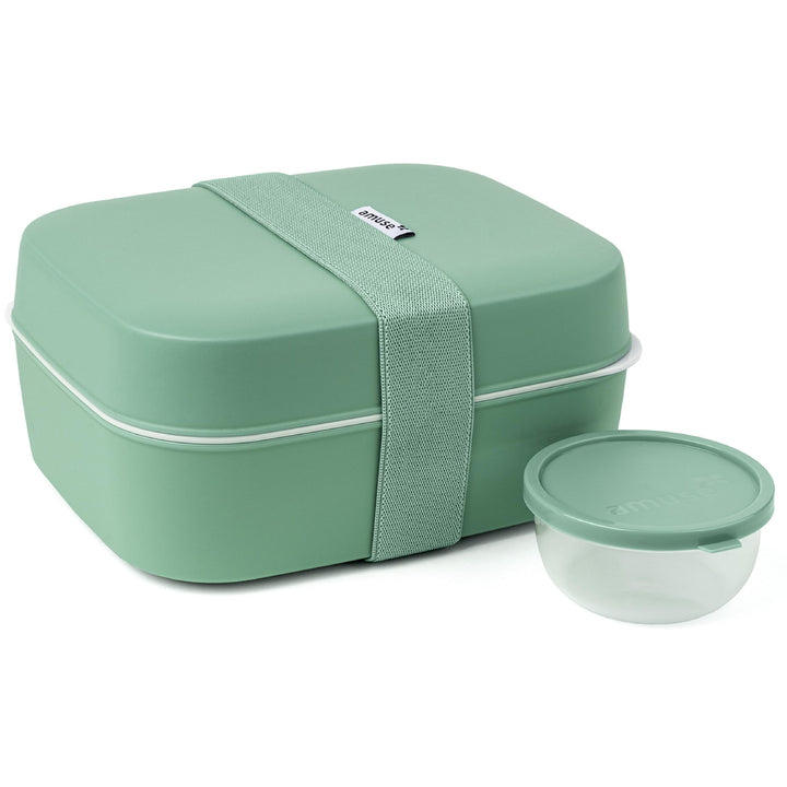 Amuse Lunchbox Erwachsene | Salat To Go Box, Brotdose Erwachsene oder Jausenbox Kinder | Bento Box |