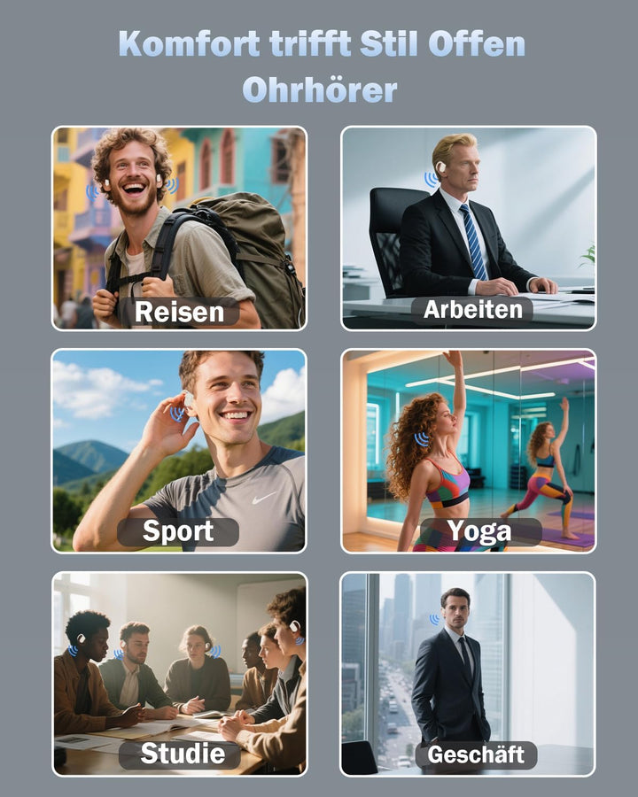 Übersetzer Kopfhörer, Übersetzungskopfhörer 144 Online & 11 Offline Sprachen Übersetzer Echtzeit, 3-