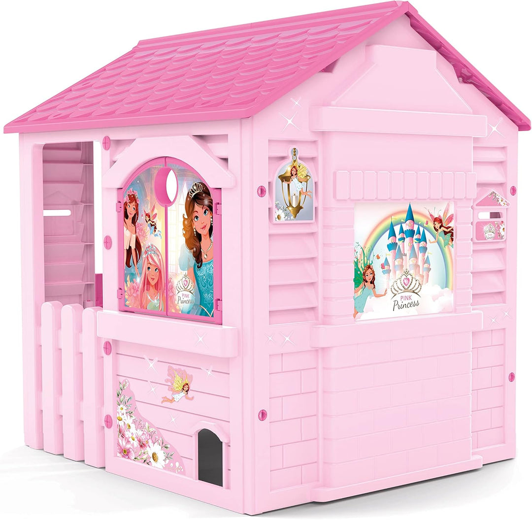 Chicos - Pink Princess Spielhaus Kinder Outdoor | Robuster und langlebiger | Gartenhaus Kinder für J