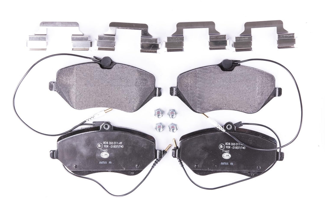 HELLA PAGID 8DB 355 011-491 Bremsbelagsatz - T1462 - Dicke/Stärke: 18.2mm - Bremssystem: Lucas - mit