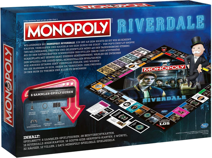 Winning Moves Monopoly Riverdale Deutsch (Limitierte Auflage)