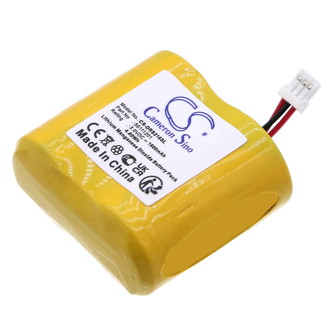 12059216, 50111201, CR-2ULCF2CN Ersatz Akku für Dorma Dom ELS Pro, ELS Guardian, ELS Guardian S, ELS