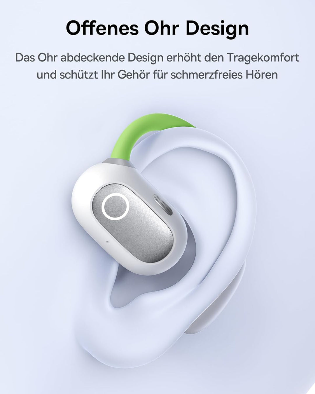 Baseus Eli Sport 1 Open Ear kopfhörer Bluetooth, Direktionale Akustik, druckvoller Bass, Ultraleicht