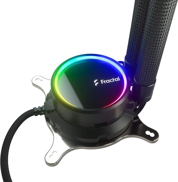 Fractal Design Celsius+ S28 Dynamic X2 PWM Black 280mm ARGB Pumpe, Silent Performance Slim Radiator