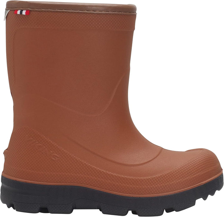 Viking Unisex Kinder Ecorox 1.0 Warm Snow Boot 22 EU Cognac Navy, 22 EU Cognac Navy