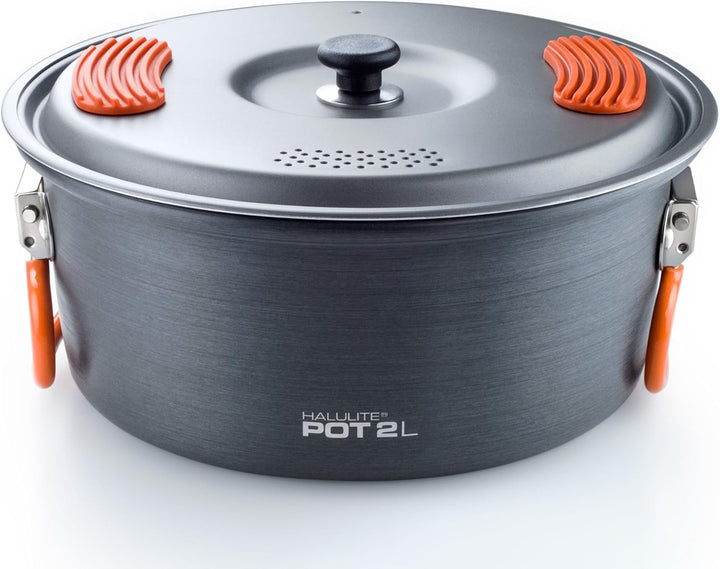 GSI Outdoors Halulite Cook Pot Topf, Unisex Erwachsene, Unisex – Erwachsene 2 L Grau, 2 L Grau