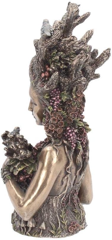 Nemesis Now Figur Gaia Büste 30cm Bronze