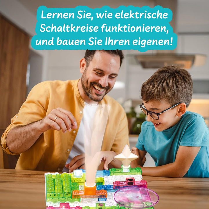 Science4you Elektronikset für Kinder – Schaltkreis-Set, Roboter-Bausatz, 60 Experimente mit Motor Ba