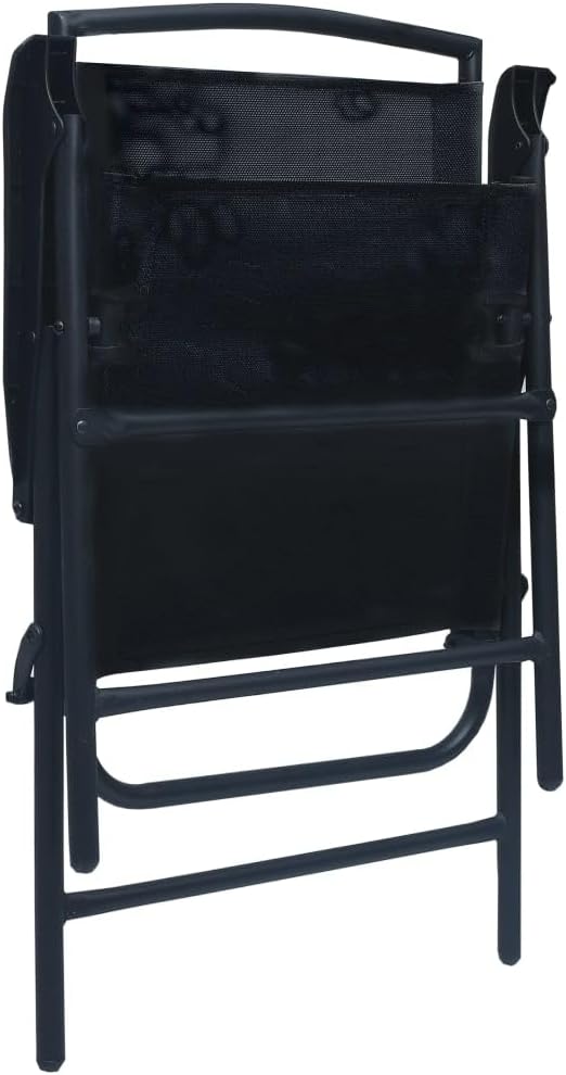 vidaXL 2X Gartenstuhl Klappbar Klappstuhl Campingstuhl Hochlehner Stuhl Stühle Essstuhl Terrassenstu