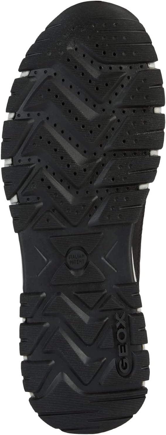 Geox Herren U Delray B ABX BSneaker 41 EU Black Anthracite, 41 EU Black Anthracite