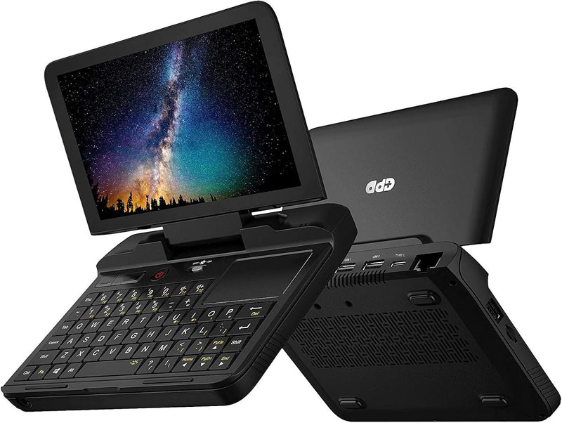 GPD Micro PC - Ultra Mobile PC mit Windows 10 (6 Zoll) HD-Display, Quad Core Intel N4120, RAM 8 GB L