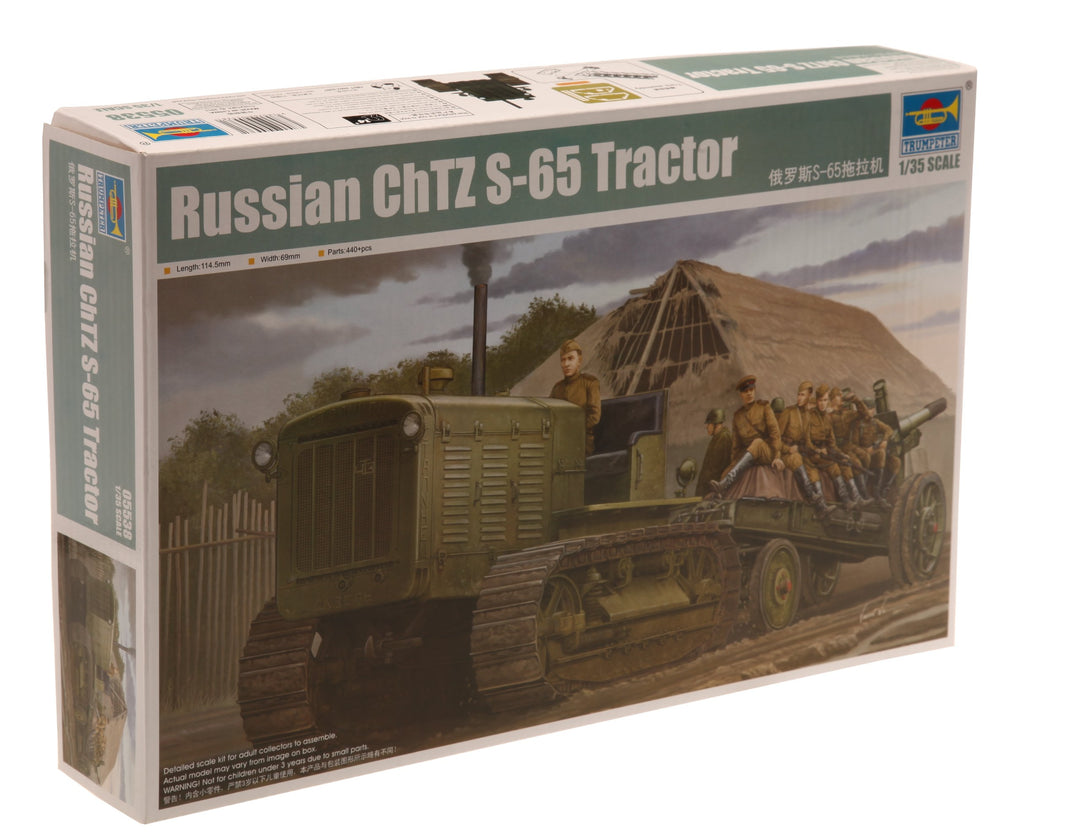 Trumpeter 05538 Modellbausatz Russian ChTZ S-65 Tractor