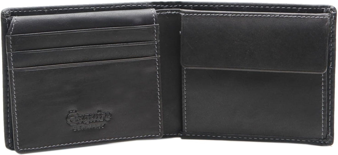 Esquire Dallas - Geldbörse 9cc 10.5 cm RFID Black