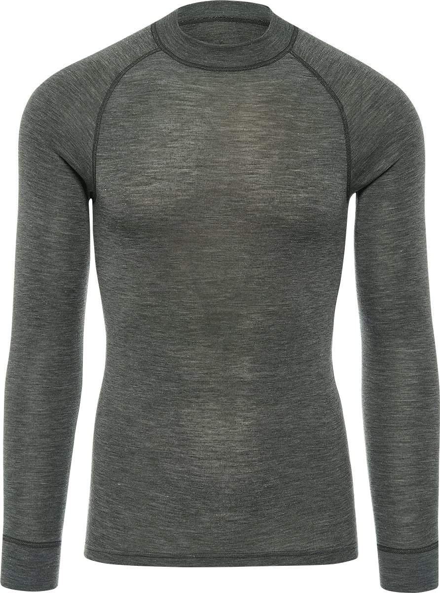 Thermowave Warm Active Merino Unterwäsche Herren mit Rundhalsausschnitt - Thermounterwäsche Herren -